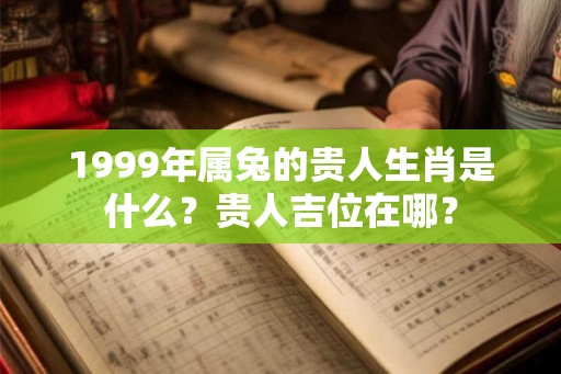 1999年属兔的贵人生肖是什么？贵人吉位在哪？