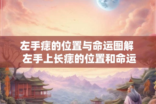 左手痣的位置与命运图解  左手上长痣的位置和命运