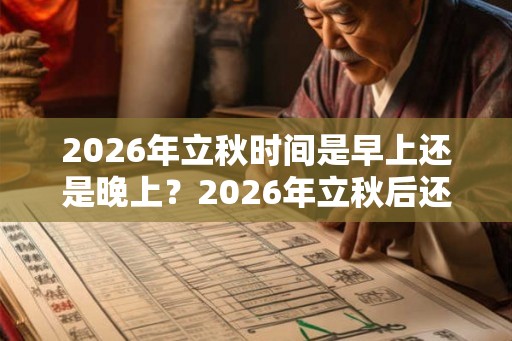 2026年立秋时间是早上还是晚上？2026年立秋后还会热多长时间？