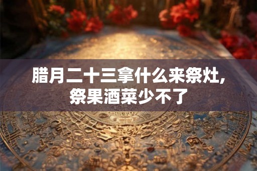 腊月二十三拿什么来祭灶,祭果酒菜少不了 腊月二十三拿什么来祭灶,祭果酒菜少不了