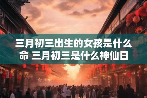 三月初三出生的女孩是什么命 三月初三是什么神仙日 三月初三出生的女孩是什么命 三月初三是什么神仙日