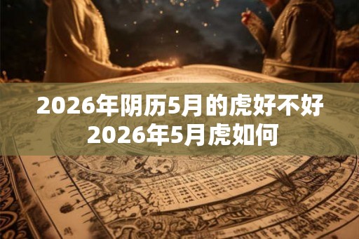 2026年阴历5月的虎好不好 2026年5月虎如何