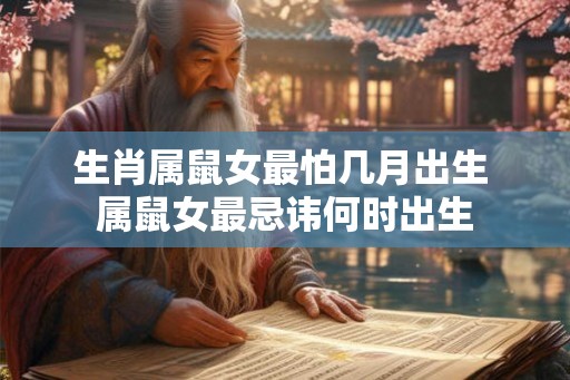 生肖属鼠女最怕几月出生 属鼠女最忌讳何时出生