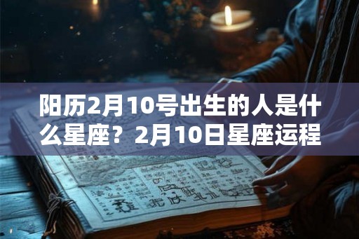 阳历2月10号出生的人是什么星座?2月10日星座运程书 阳历2月10号出生的人是什么星座?2月10日星座运程书