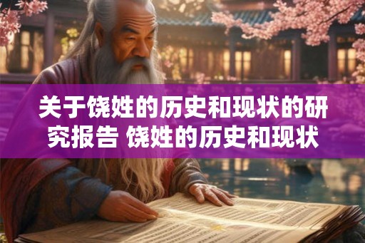 关于饶姓的历史和现状的研究报告 饶姓的历史和现状研究何时起源
