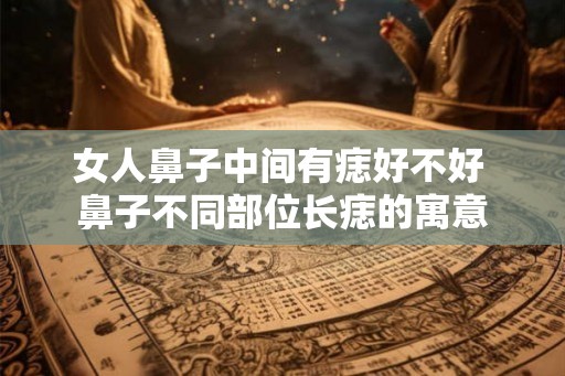 女人鼻子中间有痣好不好 鼻子不同部位长痣的寓意