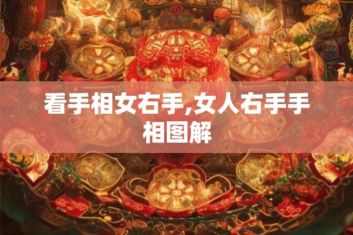 看手相女右手,女人右手手相图解