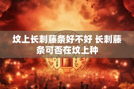 坟上长刺藤条好不好 长刺藤条可否在坟上种