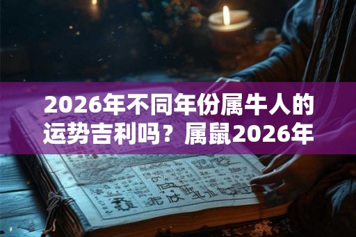 2026年不同年份属牛人的运势吉利吗？属鼠2026年幸运颜色？