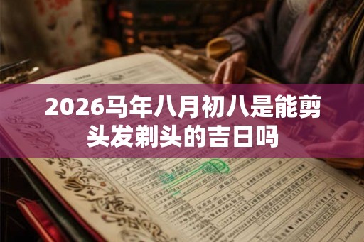 2026马年八月初八是能剪头发剃头的吉日吗