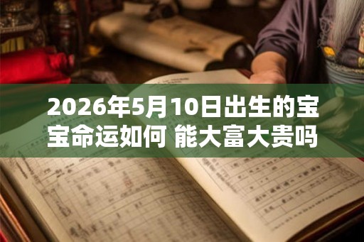 2026年5月10日出生的宝宝命运如何 能大富大贵吗