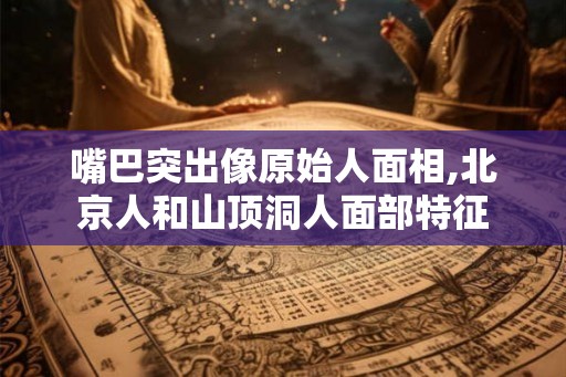 嘴巴突出像原始人面相,北京人和山顶洞人面部特征