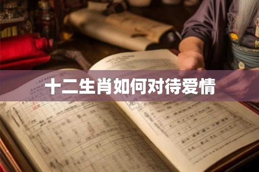 十二生肖如何对待爱情