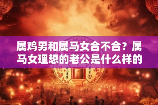 属鸡男和属马女合不合?属马女理想的老公是什么样的? 属鸡男和属马女合不合?属马女理想的老公是什么样的?
