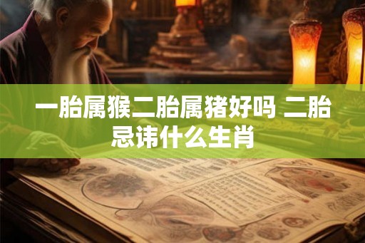 一胎属猴二胎属猪好吗 二胎忌讳什么生肖
