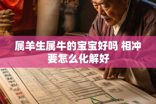属羊生属牛的宝宝好吗 相冲要怎么化解好 属羊生属牛的宝宝好吗 相冲要怎么化解好