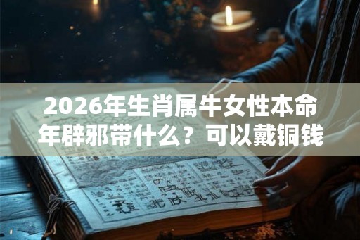 2026年生肖属牛女性本命年辟邪带什么？可以戴铜钱吗？