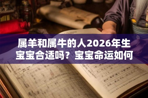 属羊和属牛的人2026年生宝宝合适吗？宝宝命运如何？
