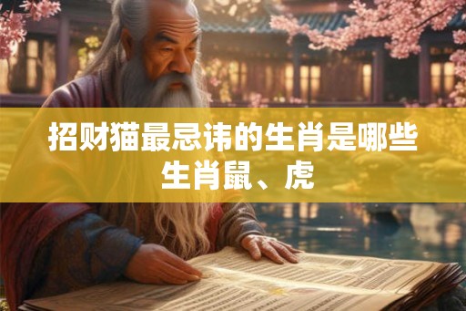 招财猫最忌讳的生肖是哪些 生肖鼠、虎