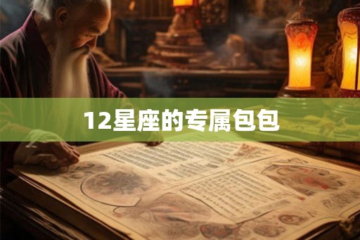 12星座的专属包包