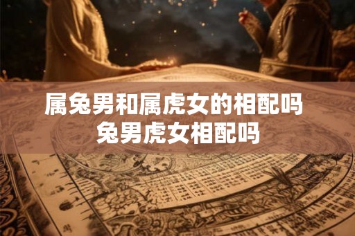 属兔男和属虎女的相配吗 兔男虎女相配吗