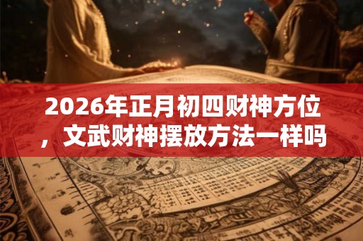 2026年正月初四财神方位，文武财神摆放方法一样吗？