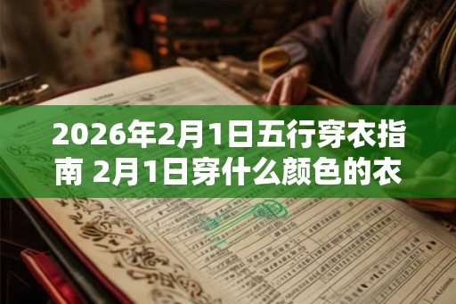 2026年2月1日五行穿衣指南 2月1日穿什么颜色的衣服
