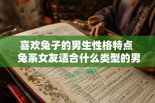 喜欢兔子的男生性格特点  兔系女友适合什么类型的男生