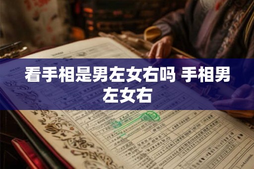 看手相是男左女右吗 手相男左女右 看手相是男左女右吗 手相男左女右