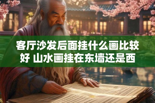 客厅沙发后面挂什么画比较好 山水画挂在东墙还是西墙