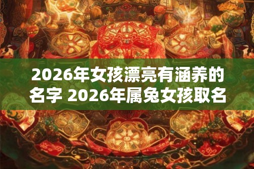 2026年女孩漂亮有涵养的名字 2026年属兔女孩取名技巧