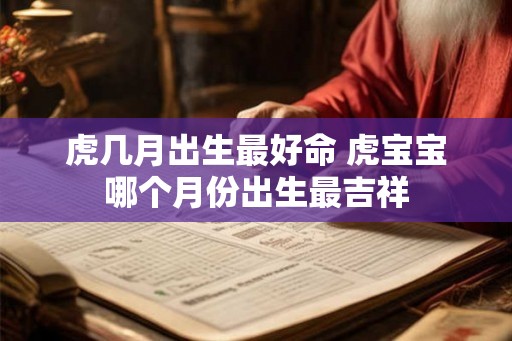 虎几月出生最好命 虎宝宝哪个月份出生最吉祥
