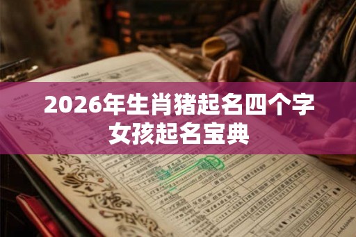 2026年生肖猪起名四个字女孩起名宝典 2026年生肖猪起名四个字女孩起名宝典