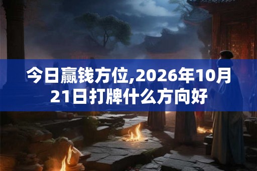 今日赢钱方位,2026年10月21日打牌什么方向好 今日赢钱方位,2026年10月21日打牌什么方向好