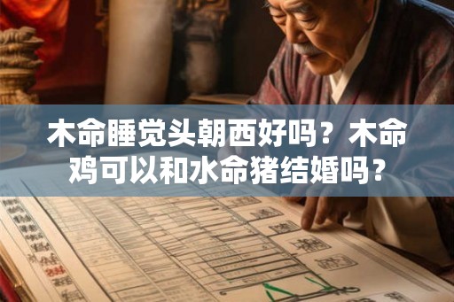 木命睡觉头朝西好吗?木命鸡可以和水命猪结婚吗? 木命睡觉头朝西好吗?木命鸡可以和水命猪结婚吗?