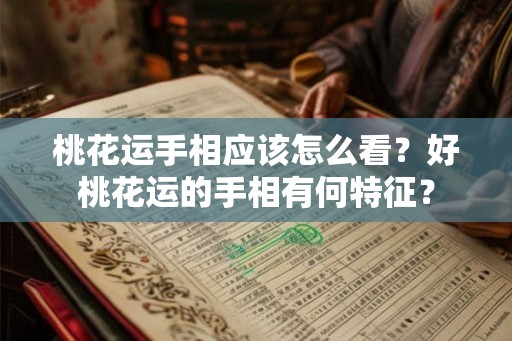 桃花运手相应该怎么看？好桃花运的手相有何特征？