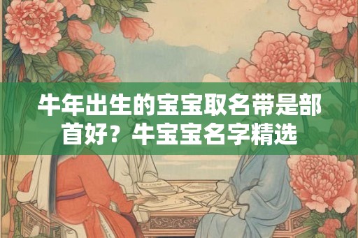 牛年出生的宝宝取名带是部首好？牛宝宝名字精选