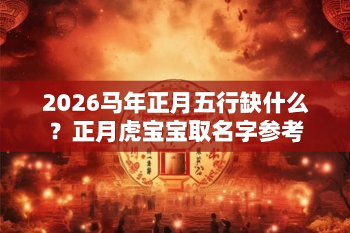 2026马年正月五行缺什么？正月虎宝宝取名字参考