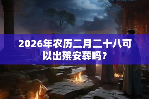 2026年农历二月二十八可以出殡安葬吗？