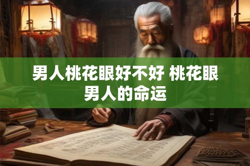 男人桃花眼好不好 桃花眼男人的命运