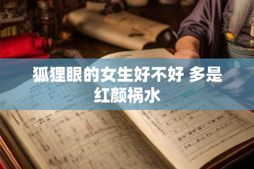 狐狸眼的女生好不好 多是红颜祸水 狐狸眼的女生好不好 多是红颜祸水