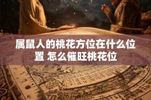属鼠人的桃花方位在什么位置 怎么催旺桃花位