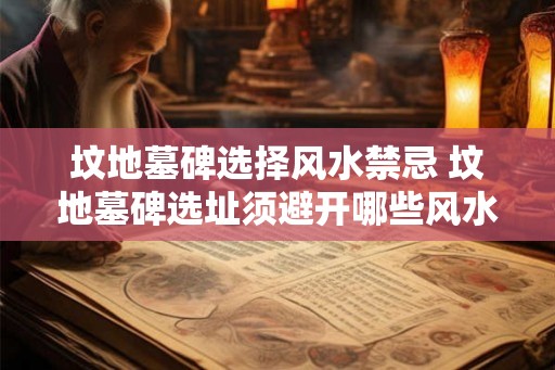 坟地墓碑选择风水禁忌 坟地墓碑选址须避开哪些风水禁忌 坟地墓碑选择风水禁忌 坟地墓碑选址须避开哪些风水禁忌