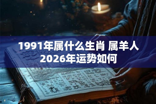 1991年属什么生肖 属羊人2026年运势如何