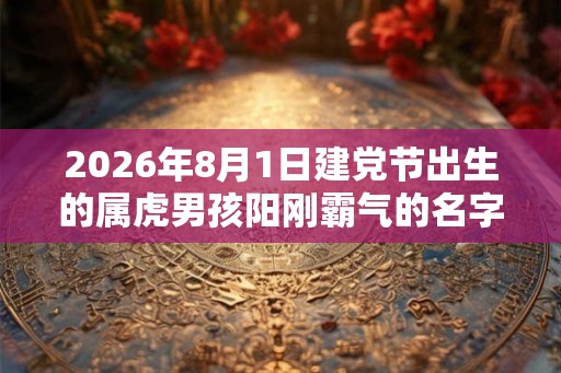 2026年8月1日建党节出生的属虎男孩阳刚霸气的名字精选