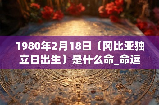 1980年2月18日(冈比亚独立日出生)是什么命_命运如何 1980年2月18日(冈比亚独立日出生)是什么命_命运如何