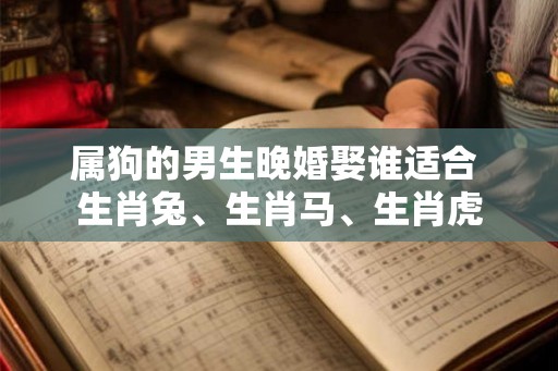 属狗的男生晚婚娶谁适合 生肖兔、生肖马、生肖虎