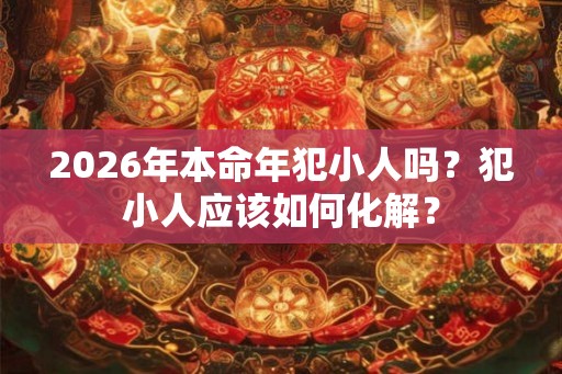 2026年本命年犯小人吗？犯小人应该如何化解？
