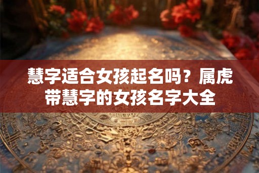 慧字适合女孩起名吗？属虎带慧字的女孩名字大全