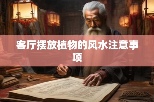 客厅摆放植物的风水注意事项